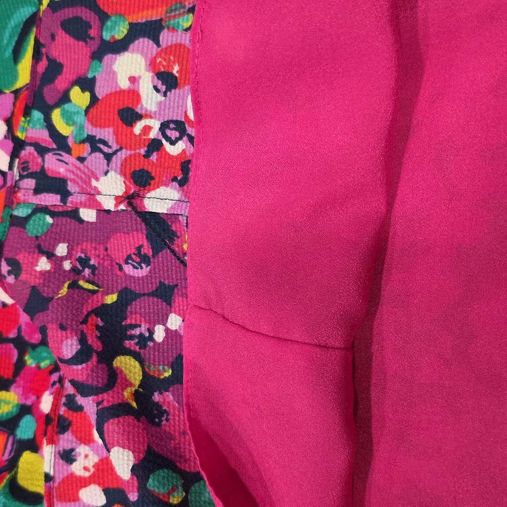 Lilly Pulitzer Pink Multicolor Floral Sleeveless Dress - Picture 7 of 7
